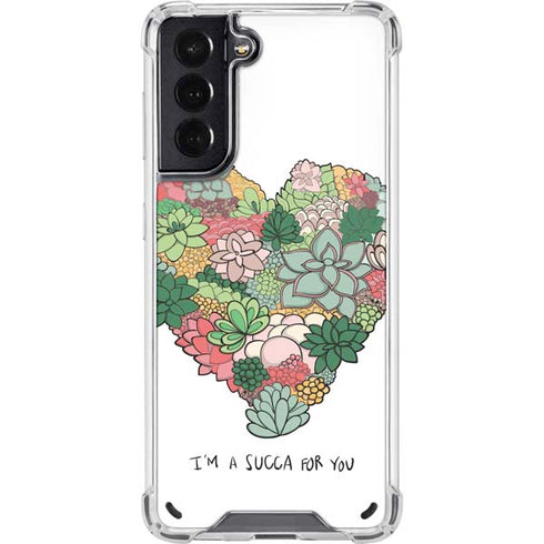 Succa For You Galaxy S21 5G Clear Case