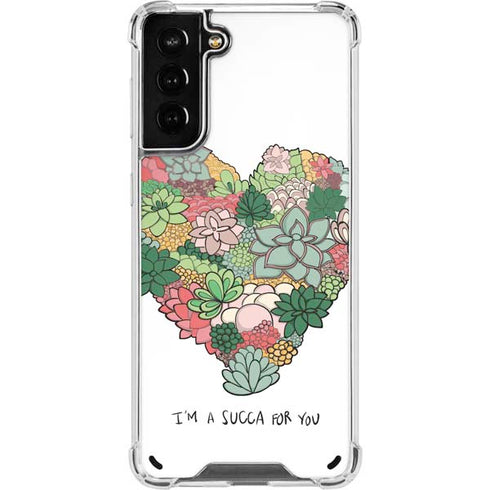 Succa For You Galaxy S21 Plus 5G Clear Case