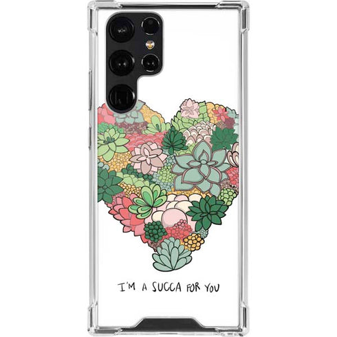 Succa For You Galaxy S22 Ultra Clear Case