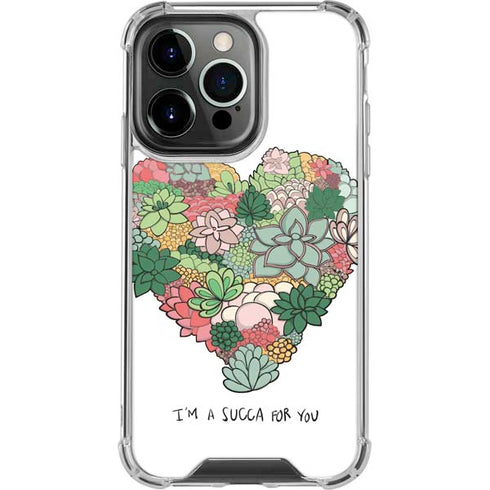 Succa For You iPhone 13 Pro Clear Case