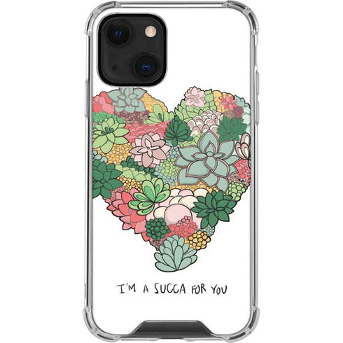 Succa For You iPhone 14 Plus Clear Case