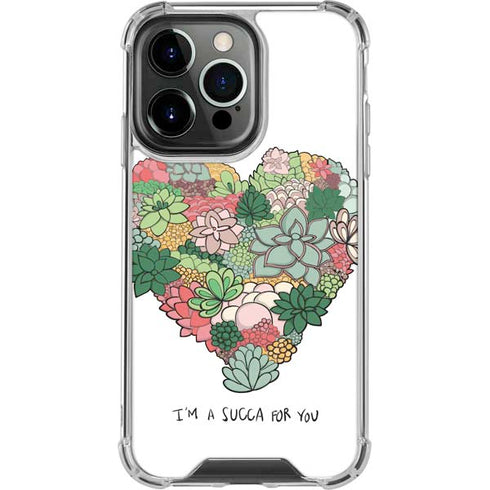 Succa For You iPhone 14 Pro Clear Case