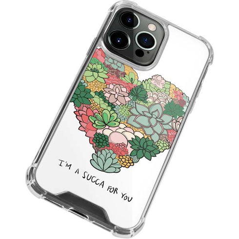 Succa For You iPhone 14 Pro Clear Case