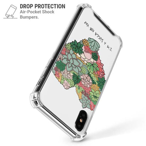 Succa For You iPhone XS Max Clear Case