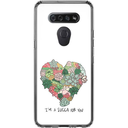 Succa For You LG K51/Q51 Clear Case