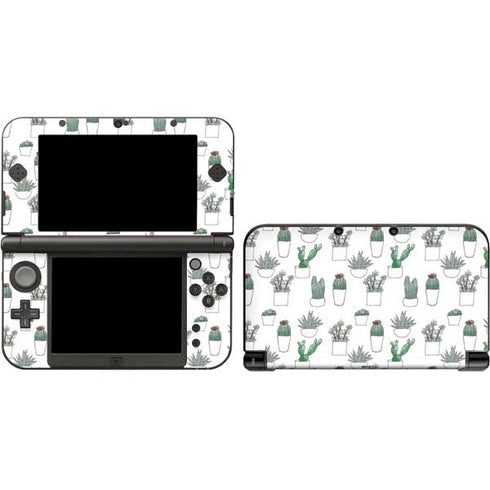 Succulent Pattern 3DS XL 2015 Skin