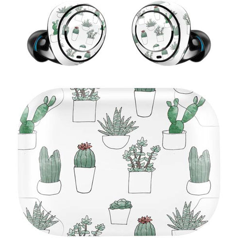 Succulent Pattern Amazon Echo Buds Skin