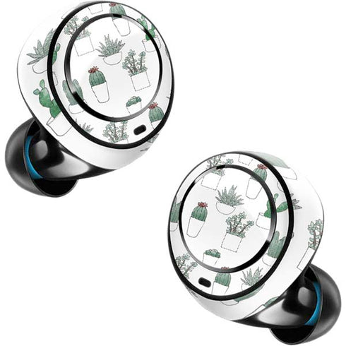 Succulent Pattern Amazon Echo Buds Skin