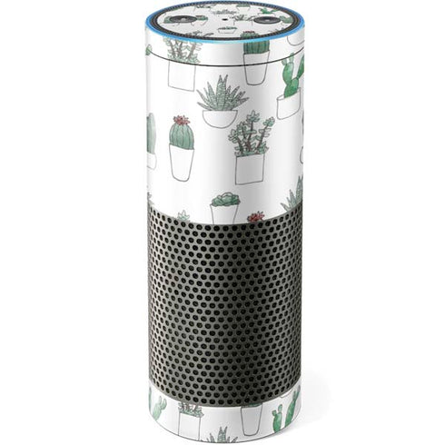 Succulent Pattern Amazon Echo Skin