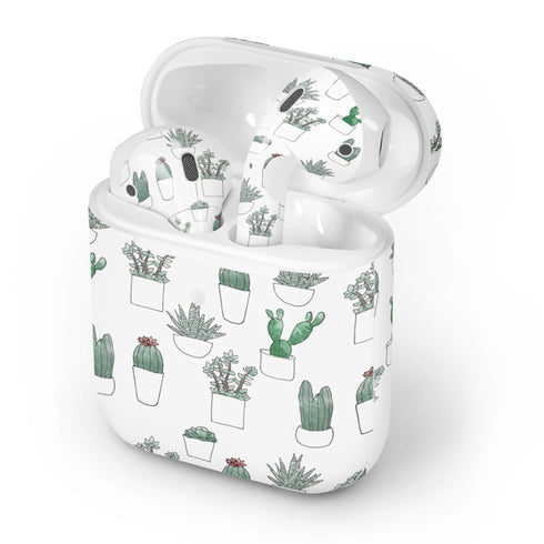 Succulent Pattern Apple AirPods 2 Skin