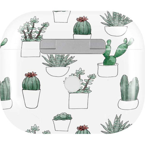 Succulent Pattern Apple AirPods (3rd Gen 2021) Skin