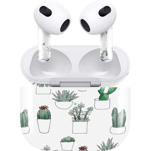 Succulent Pattern Apple AirPods (3rd Gen 2021) Skin