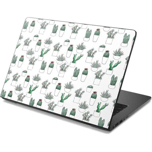 Succulent Pattern Dell Chromebook Skin