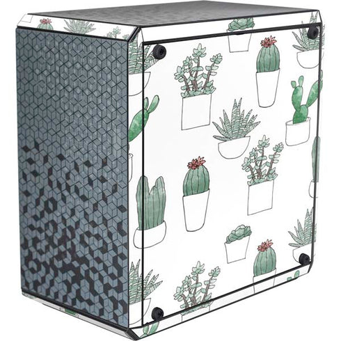 Succulent Pattern Cooler Master MasterBox Q300L Mini Tower Skin