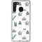 Succulent Pattern Galaxy A21 Clear Case