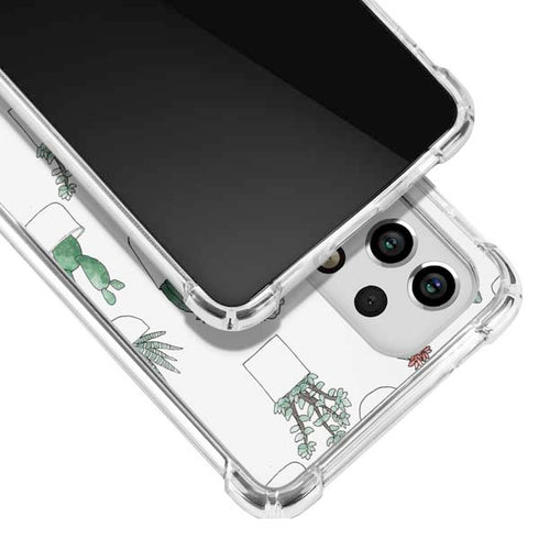 Succulent Pattern Galaxy A53 5G Clear Case