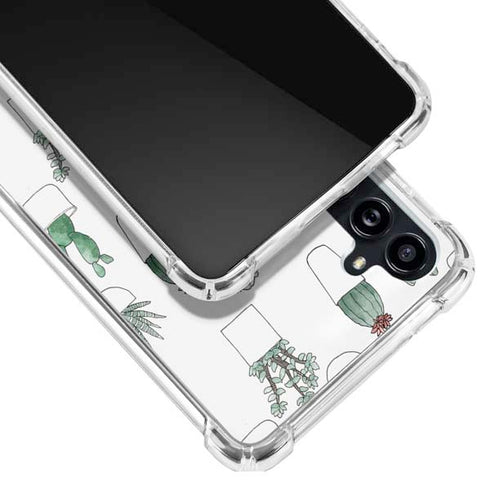Succulent Pattern Galaxy A54 5G Clear Case
