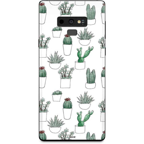 Succulent Pattern Galaxy Note 9 Skin