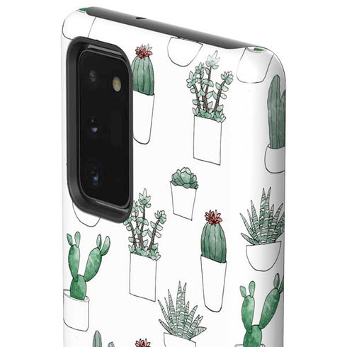 Succulent Pattern Galaxy Note20 5G Pro Case