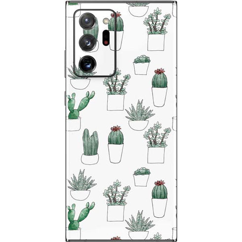 Succulent Pattern Galaxy Note20 Ultra 5G Skin