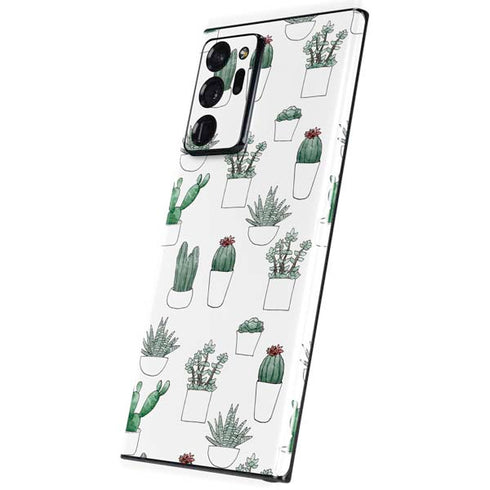 Succulent Pattern Galaxy Note20 Ultra 5G Skin