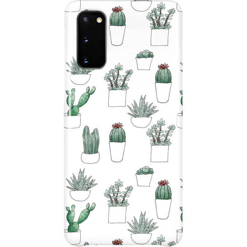 Succulent Pattern Galaxy S20 Lite Case