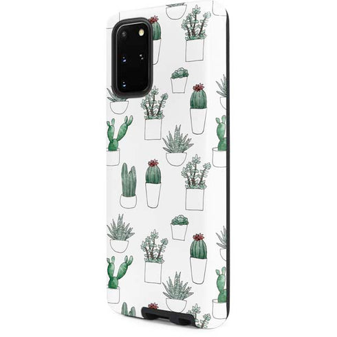 Succulent Pattern Galaxy S20 Plus Pro Case