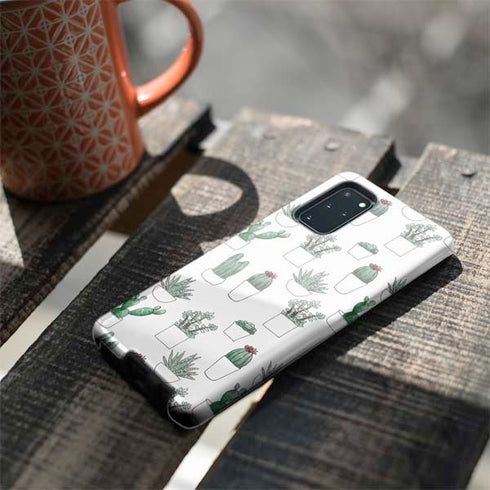 Succulent Pattern Galaxy S20 Plus Pro Case