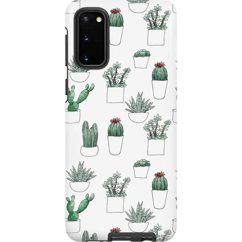 Succulent Pattern Galaxy S20 Pro Case