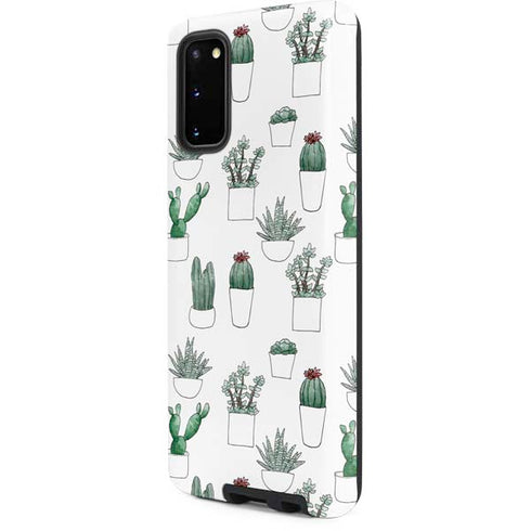 Succulent Pattern Galaxy S20 Pro Case