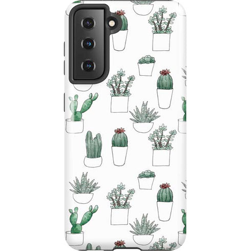 Succulent Pattern Galaxy S21 5G Pro Case