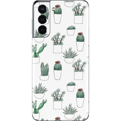 Succulent Pattern Galaxy S21 5G Skin