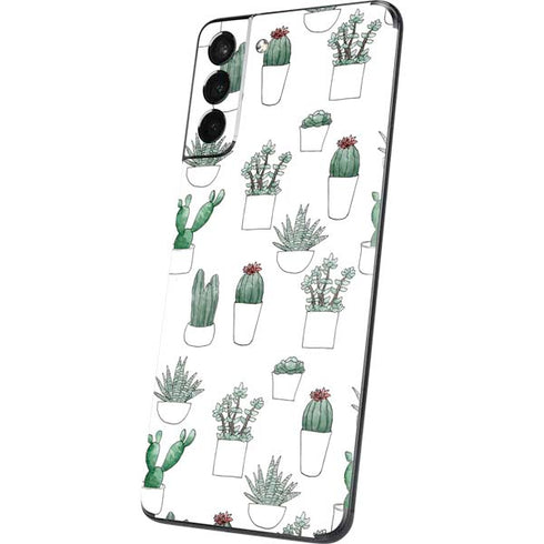 Succulent Pattern Galaxy S21 5G Skin