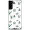 Succulent Pattern Galaxy S21 Plus 5G Clear Case