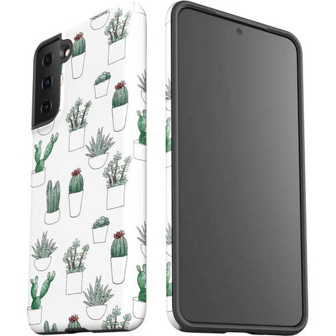 Succulent Pattern Galaxy S21 Plus 5G Pro Case