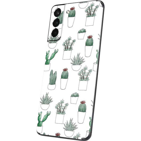 Succulent Pattern Galaxy S21 Plus 5G Skin