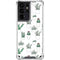 Succulent Pattern Galaxy S21 Ultra 5G Clear Case