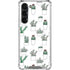 Succulent Pattern Galaxy S23 Plus Clear Case