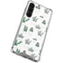 Succulent Pattern Galaxy S23 Plus Clear Case