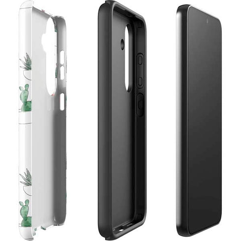 Succulent Pattern Galaxy S24 Plus Impact Case