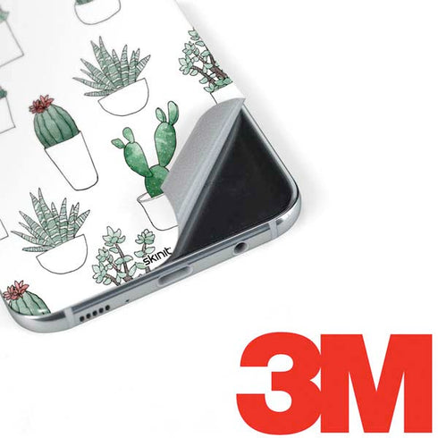 Succulent Pattern Galaxy S8 Skin