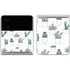 Succulent Pattern Galaxy Z Flip4 5G Skin