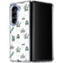 Succulent Pattern Galaxy Z Fold5 5G Clear Case