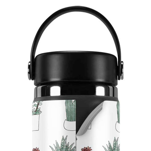 Succulent Pattern Hydro Flask 20oz Wide Mouth Skin