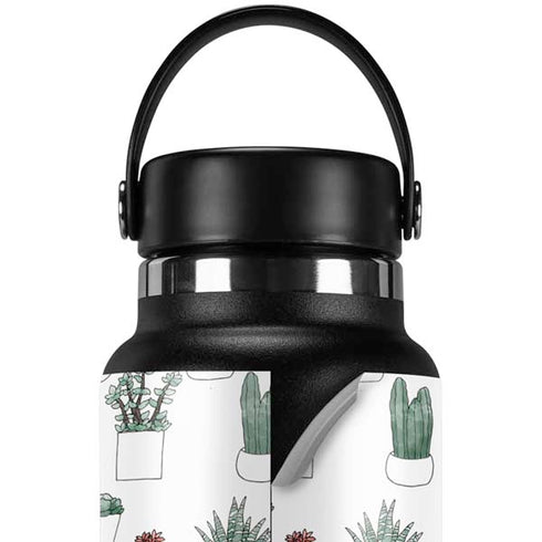 Succulent Pattern Hydro Flask 32oz Wide Mouth Skin