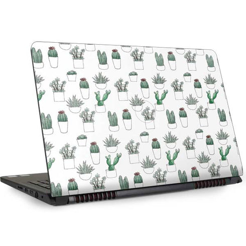 Succulent Pattern Dell Inspiron Skin