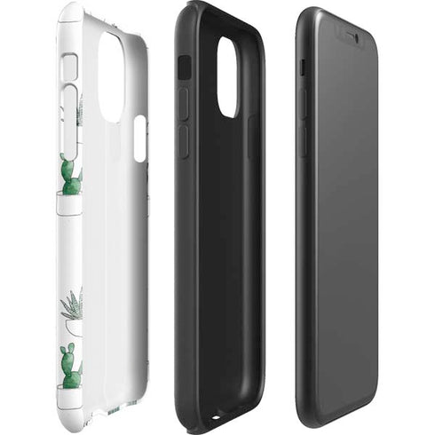 Succulent Pattern iPhone 11 Impact Case
