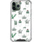 Succulent Pattern iPhone 11 Pro Max Clear Case