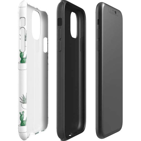 Succulent Pattern iPhone 11 Pro Max Impact Case