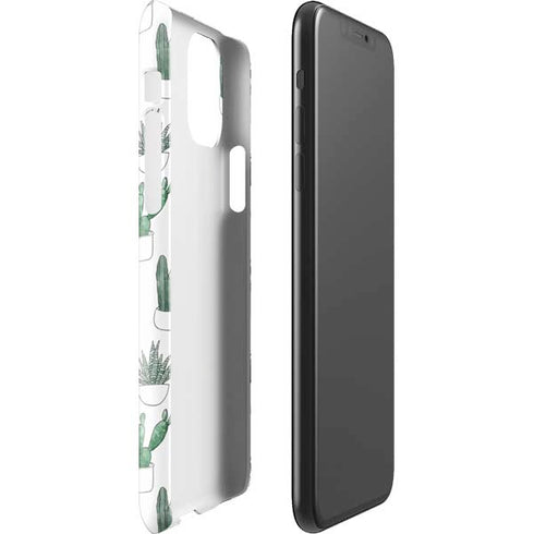 Succulent Pattern iPhone 11 Pro Max Lite Case
